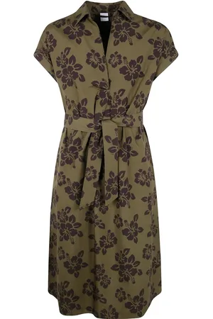 Aspesi Robe à fleurs imprimées