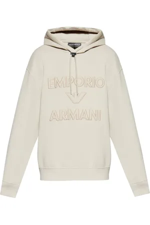 Emporio Armani Hoodie à patch logo