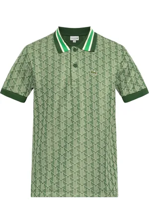 Lacoste Polo à motif en jacquard