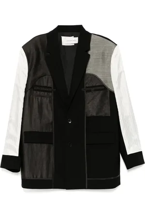 Feng Chen Wang Blazer à design patchwork