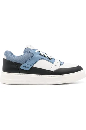 Emporio Armani Baskets à empiècements