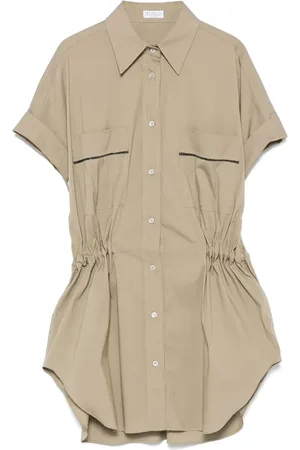 Brunello Cucinelli T-shirt à détails de perles