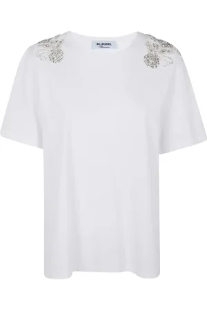 Blugirl T-shirt à ornements en cristal