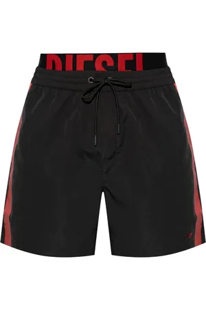 Diesel Short de bain à patch logo