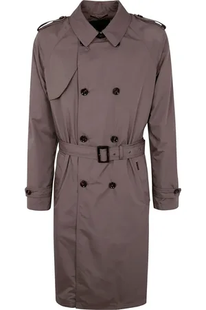 MOORER Trench à taille ceinturée