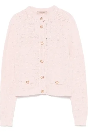 Twin-Set Cardigan à boutons logo