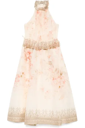 ZIMMERMANN Robe mi-longue Illuminate Halter