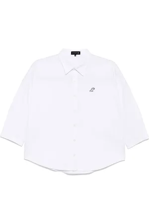 AGNÈS B. Chemise à logo brodé