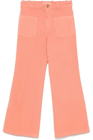 Chloé Pantalon court à coupe évasée