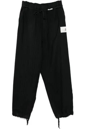 Maison Mihara Yasuhiro Pantalon à fines rayures