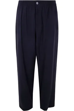 Emporio Armani Pantalon à détails plissés
