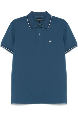 Emporio Armani Polo à logo imprimé