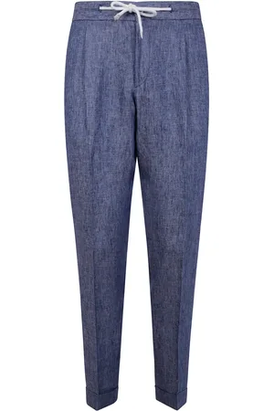 BARBA Pantalon à lien de resserrage