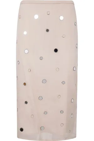 SEVENTY BY SERGIO TEGON Jupe mi-longue à paillettes