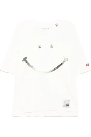 Maison Mihara Yasuhiro T-shirt à imprimé Smily Face