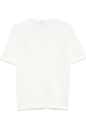 CARUSO T-shirt en coton à manches courtes