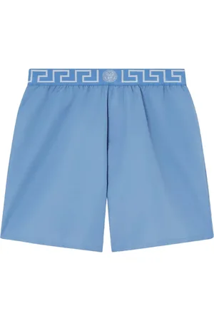 VERSACE Short de bain à détail Greca