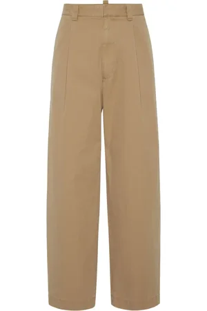 Dsquared2 Pantalon en coton à coupe droite