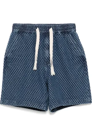 FIVE CM Short en jean à lien de resserrage