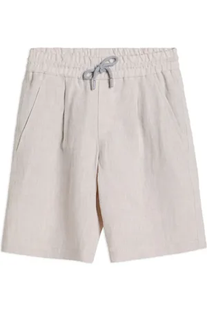 Brunello Cucinelli Bermuda en lin