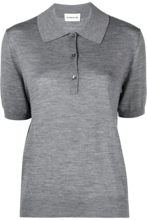 P.A.R.O.S.H. Polo en maille chinée