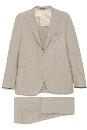 corneliani Costume en tissu flammé