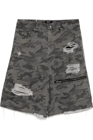 FIVE CM Short à imprimé camouflage