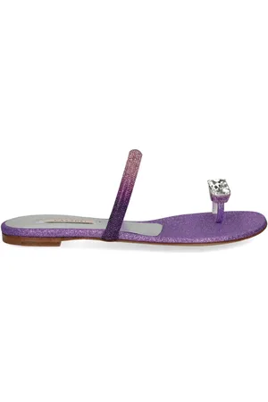Casadei Claquettes à détail d