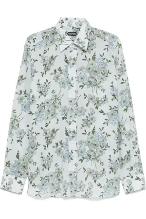 Tom Ford Chemise à boutonnière sur le devant