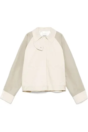 Sandro Veste boutonnée à col contrastant
