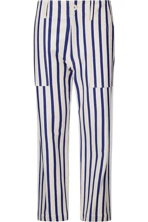 JEJIA Pantalon à rayures