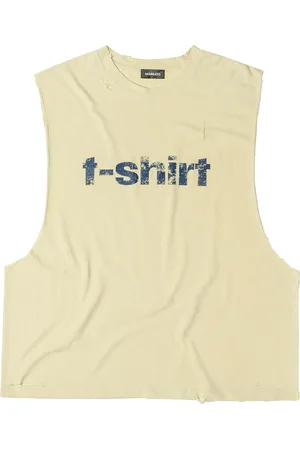 Mainless T-shirt sans manches oversize
