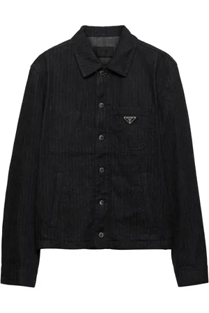 Prada Veste en jean Chevron
