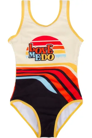 Wee Monster Maillot de bain à slogan imprimé