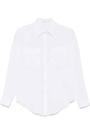 CENERE GB Chemise à boutonnière sur le devant