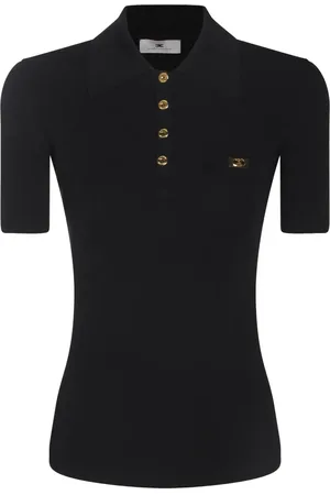 Elisabetta Franchi Polo à design nervuré