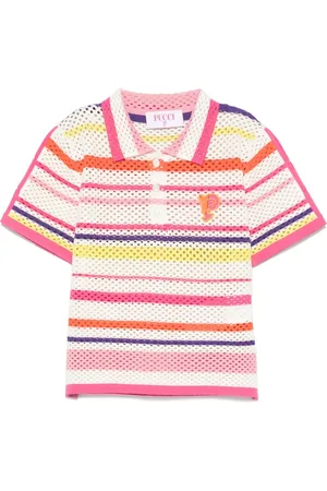 PUCCI Junior Polo à rayures