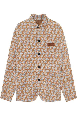 VERSACE Blazer Poppies à simple boutonnage
