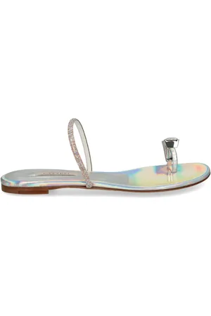 Casadei Claquettes à détail d
