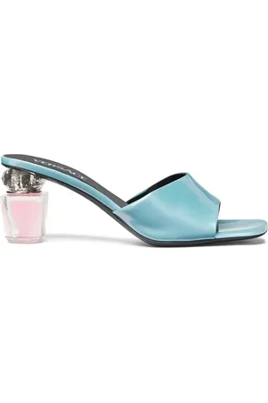 VERSACE Mules Bright Crystal 70 mm