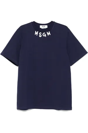 Msgm T-shirt à logo imprimé