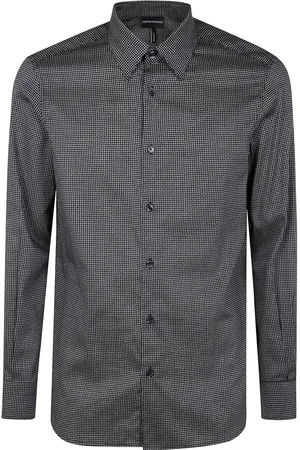 Emporio Armani Chemise à motif géométrique