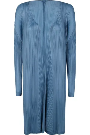 PLEATS PLEASE ISSEY MIYAKE Manteau à design plissé