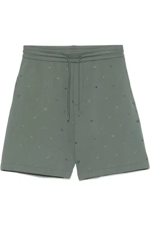 Emporio Armani Short à logo brodé
