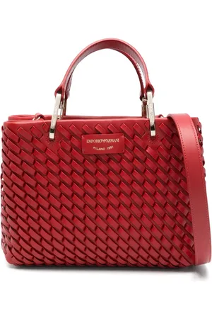 Emporio Armani Sac cabas à design tissé