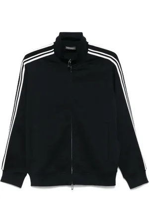 Emporio Armani Veste de sport à détails rayés