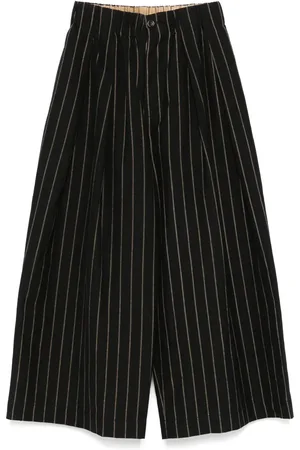 UMA WANG Pantalon à rayures