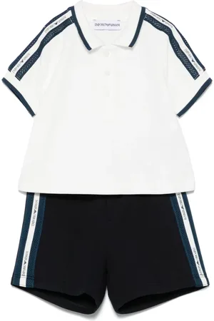 Emporio Armani Ensemble short-haut à bande logo