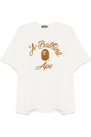 A Bathing Ape T-shirt à détails de coutures