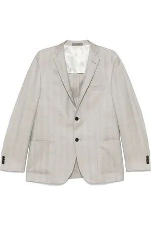 corneliani Blazer en cachemire à chevrons